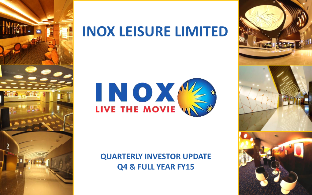 Inox Leisure Limited