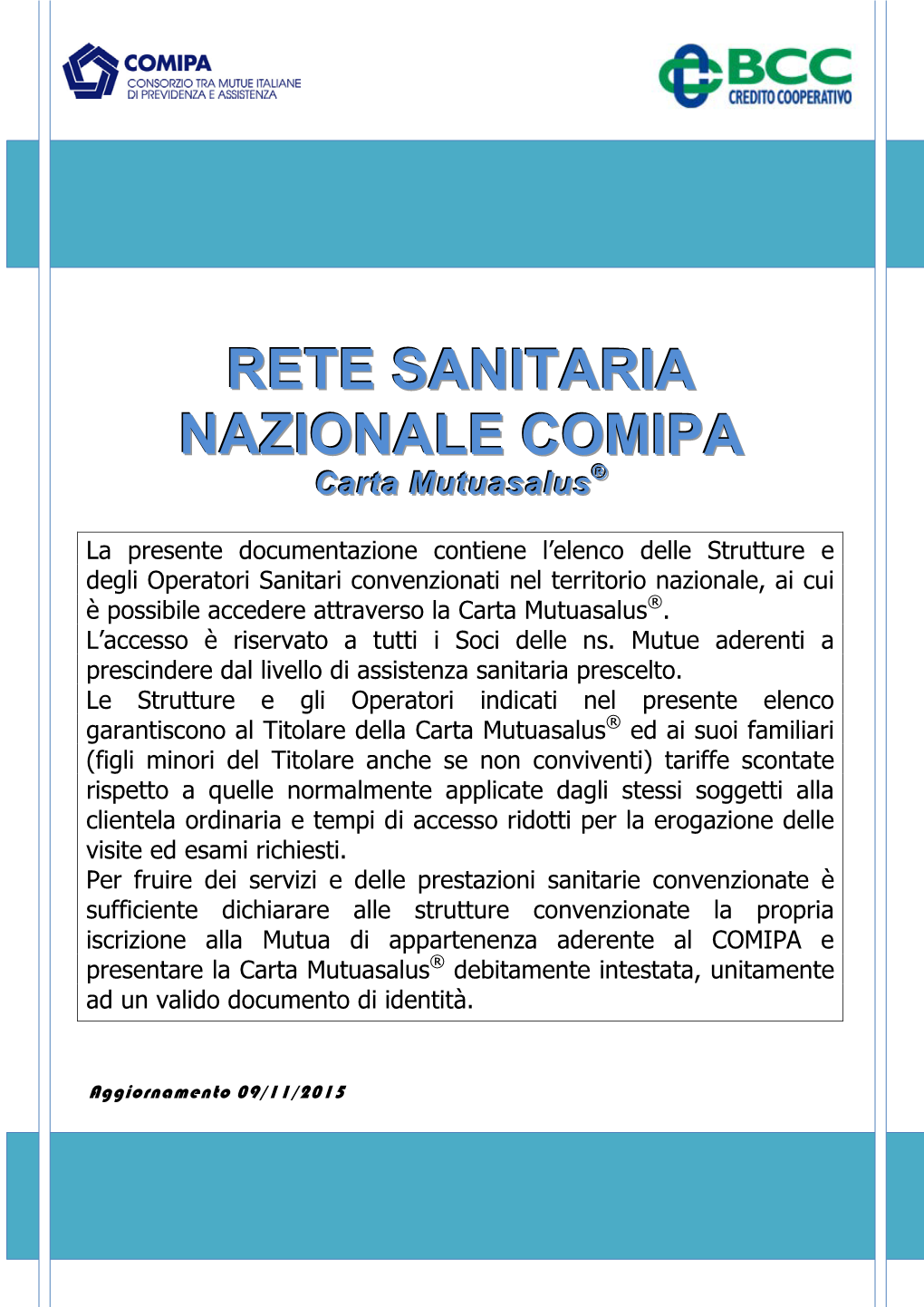 Rete Sanitaria Nazionale Comipa