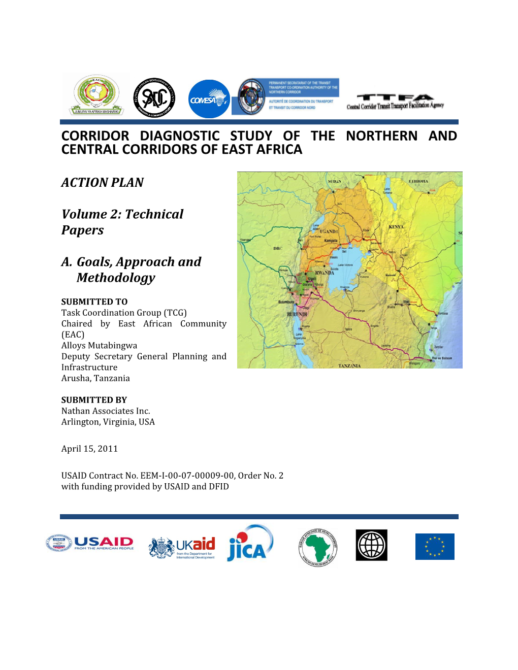 Corridor Diagnostic Study of the Northern and Central Corridors of East Africa
