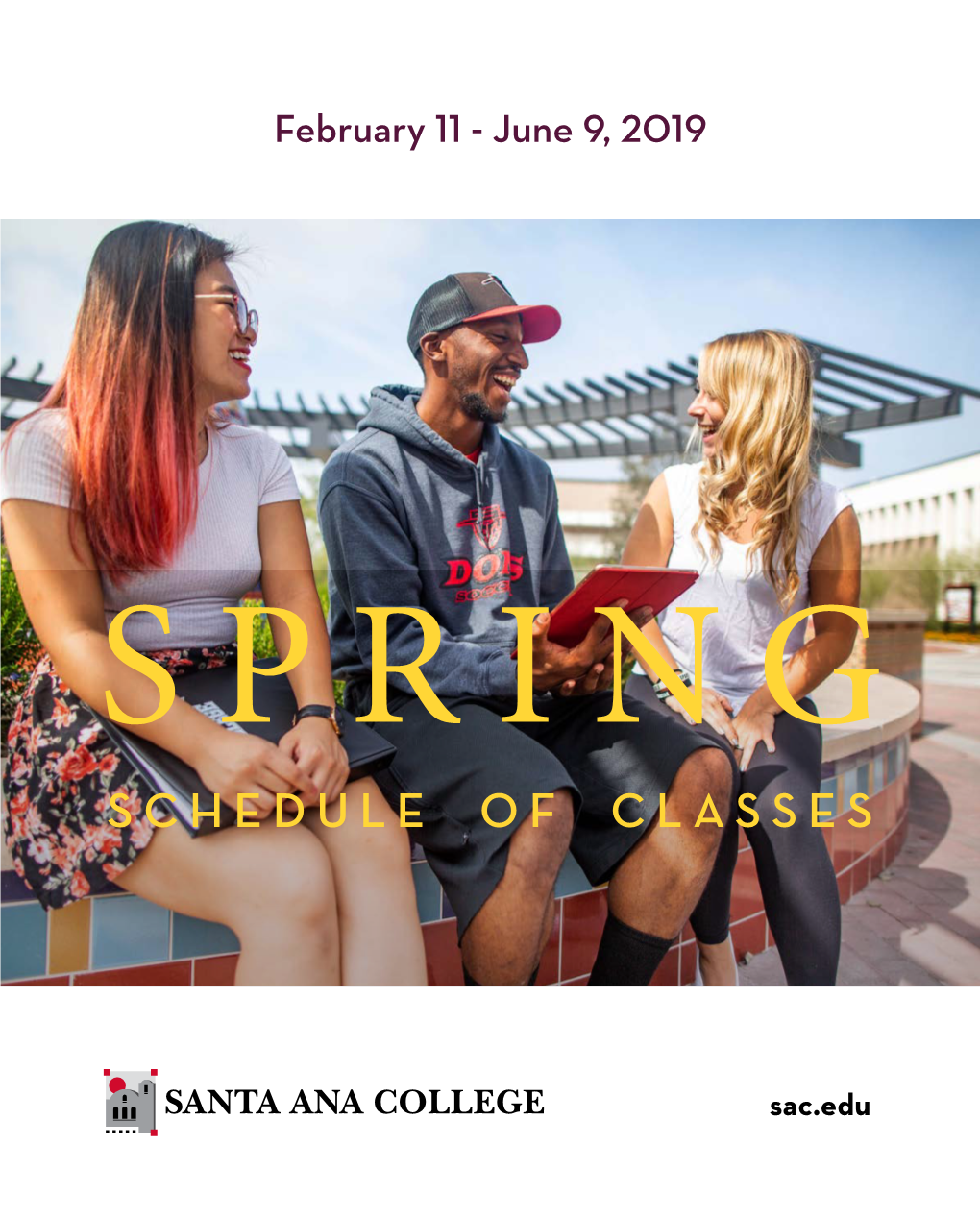 SPRING 2019 COLLEGE CREDIT CLASS SCHEDULE February 11–June 9, 2019