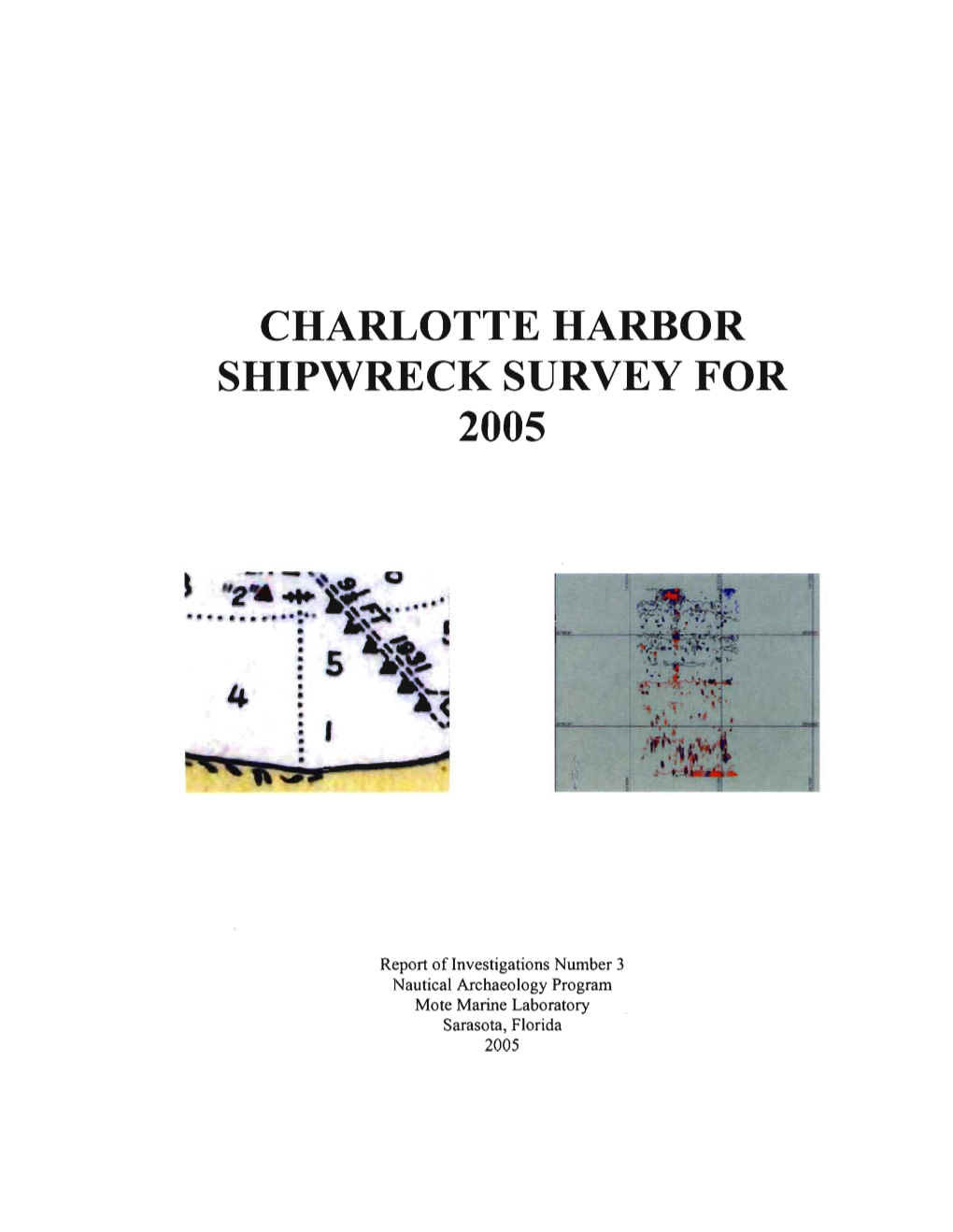 Charlotte Harbor Shipwreck Survey for 2005