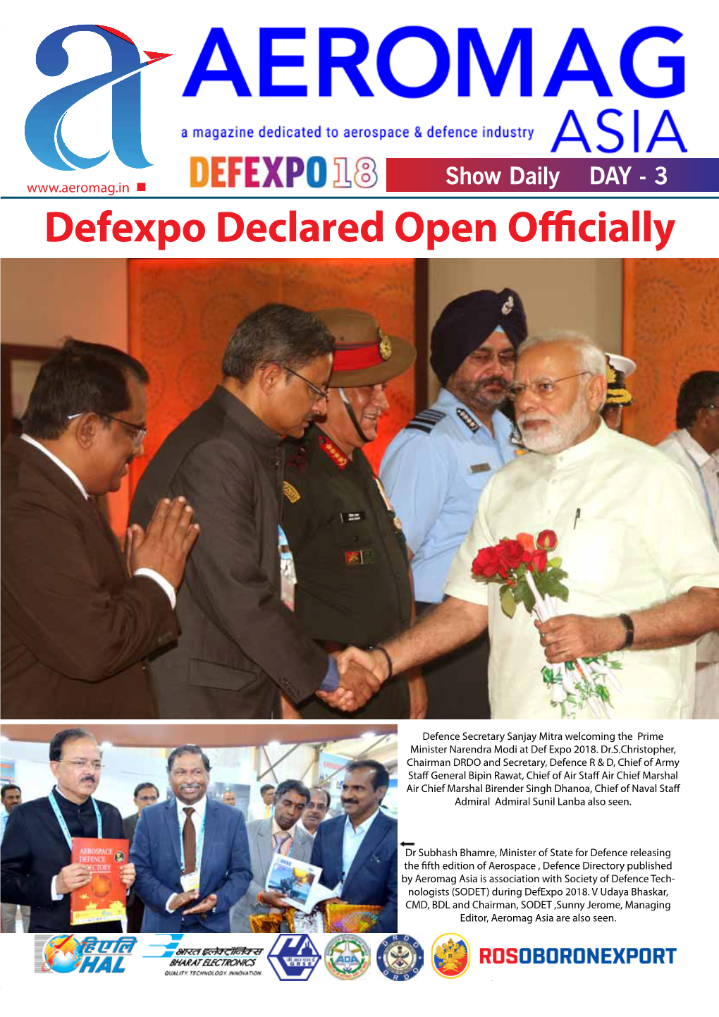 Defexpo Declared Open Officially
