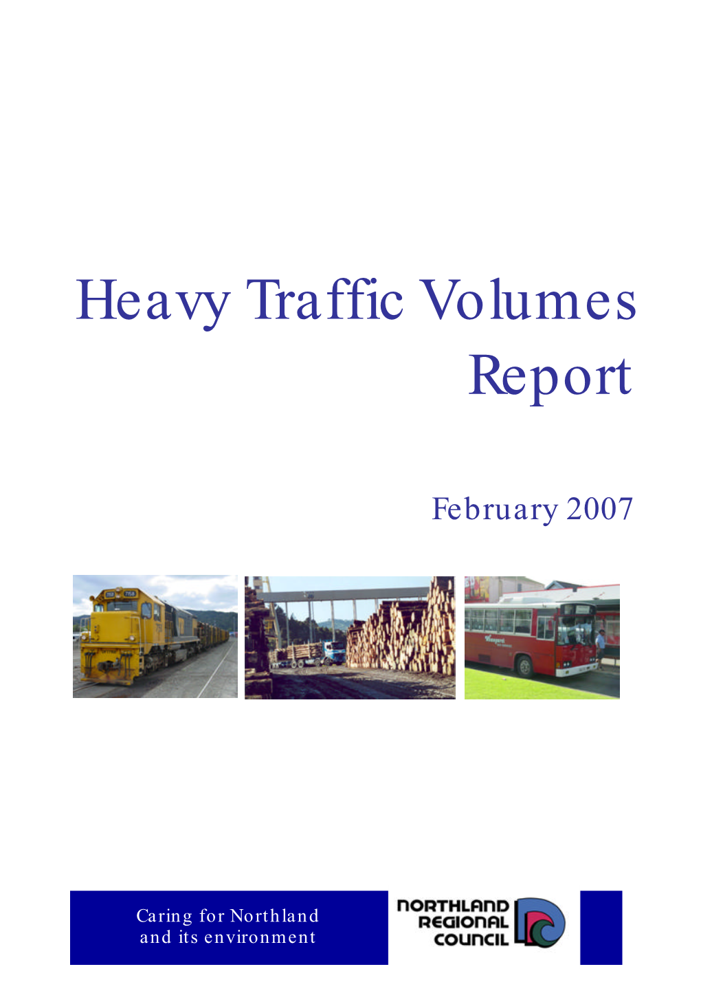 Heavy Traffic Volumes Report