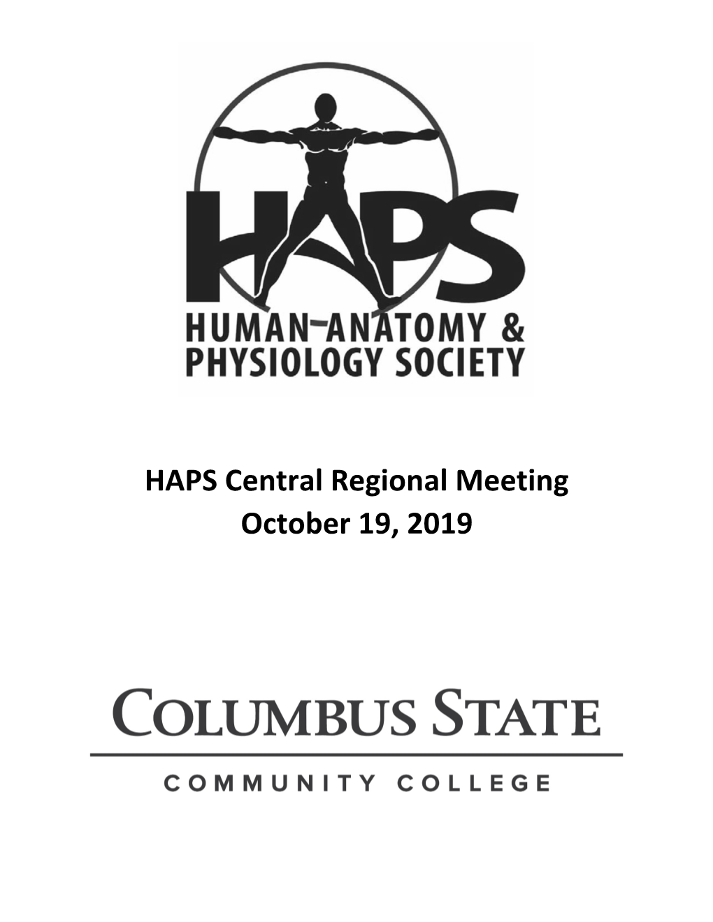 HAPS Central Regional Meeting October 19, 2019