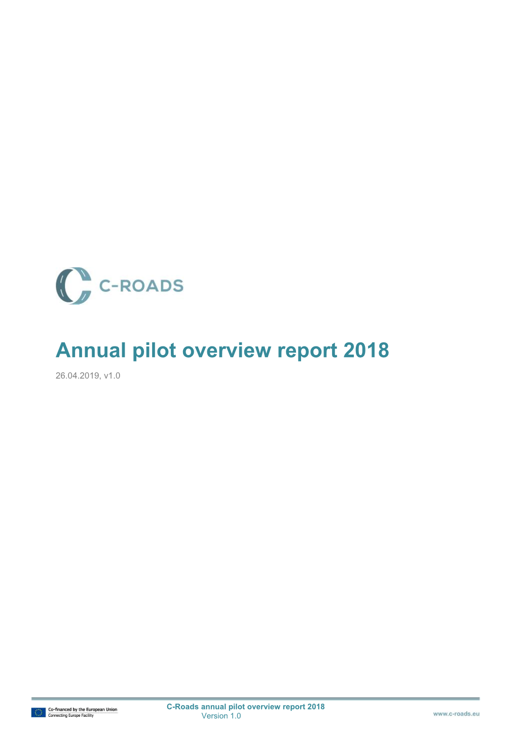 Annual Pilot Overview Report 2018