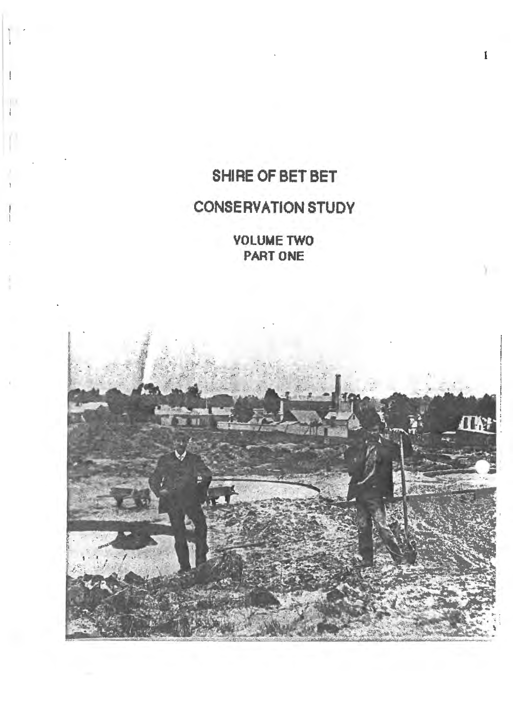 Shire of Bet Bet Conservation Study