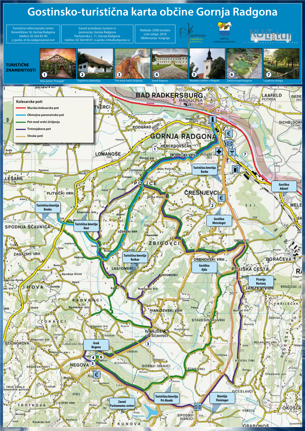 Gostinsko-Turistična Karta Občine Gornja Radgona