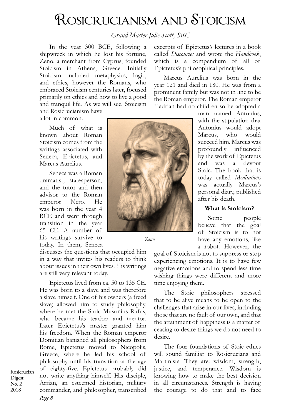 Rosicrucianism and Stoicism
