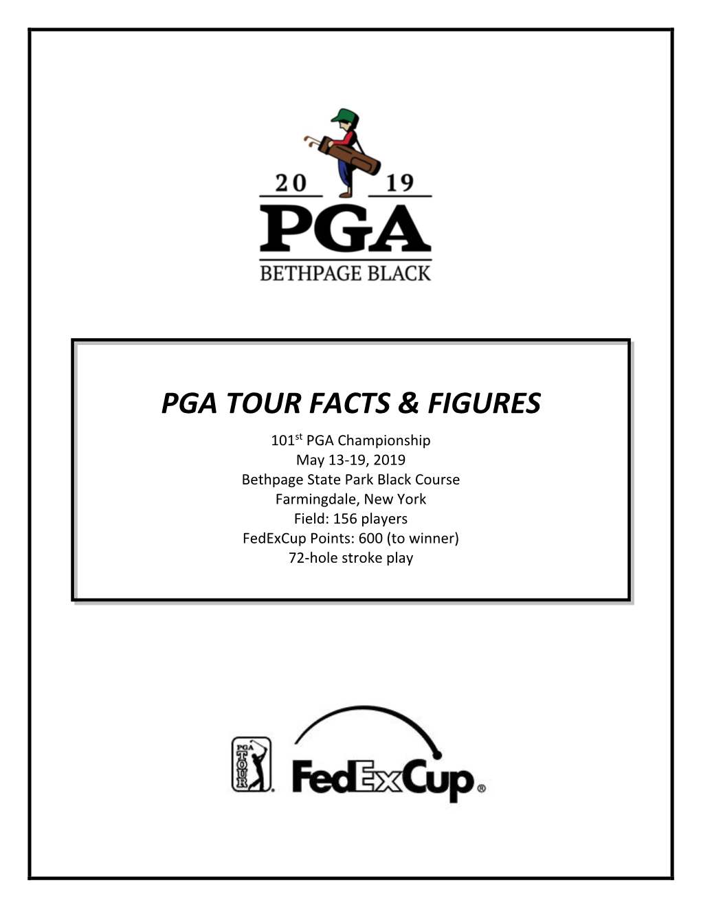 Pga Tour Facts & Figures