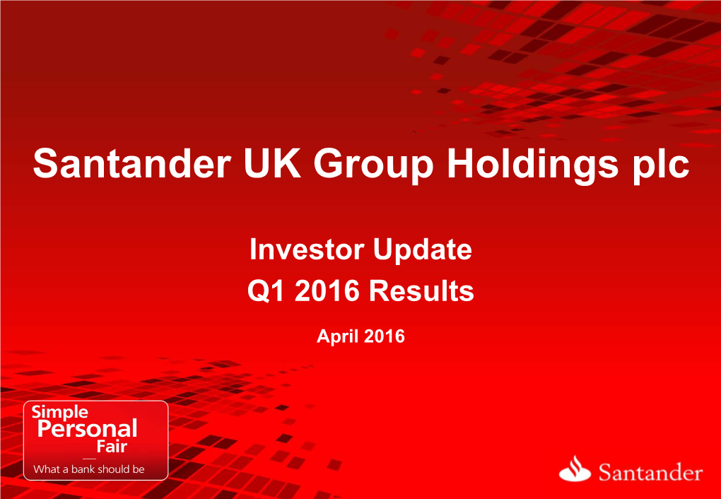 Santander UK Group Holdings Plc