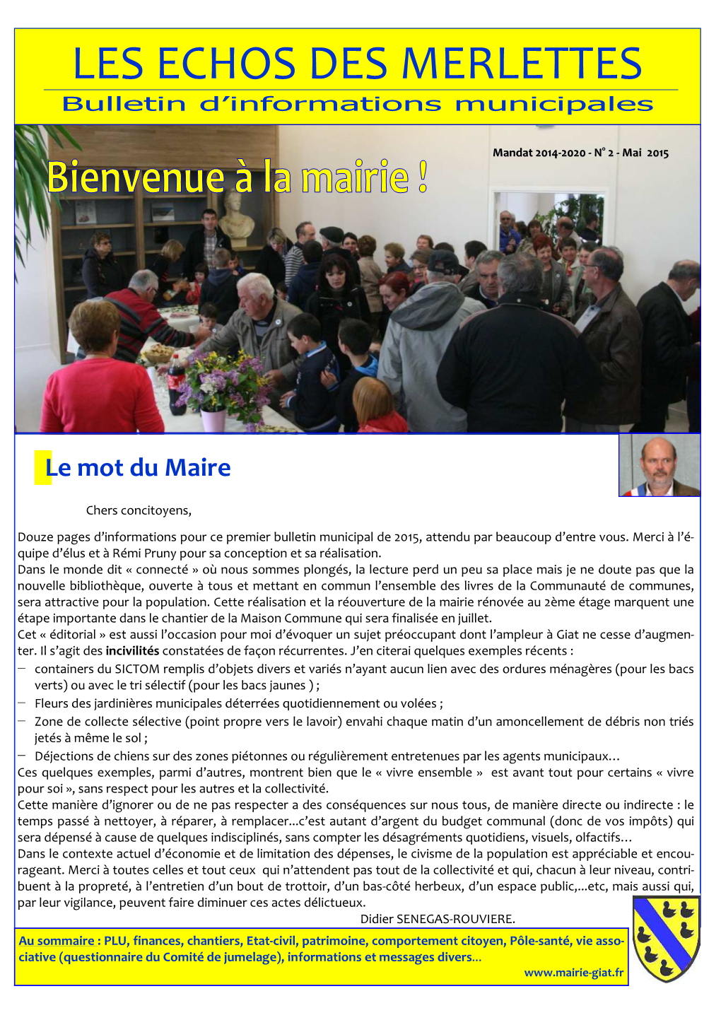 Bulletin D’Informations Municipales