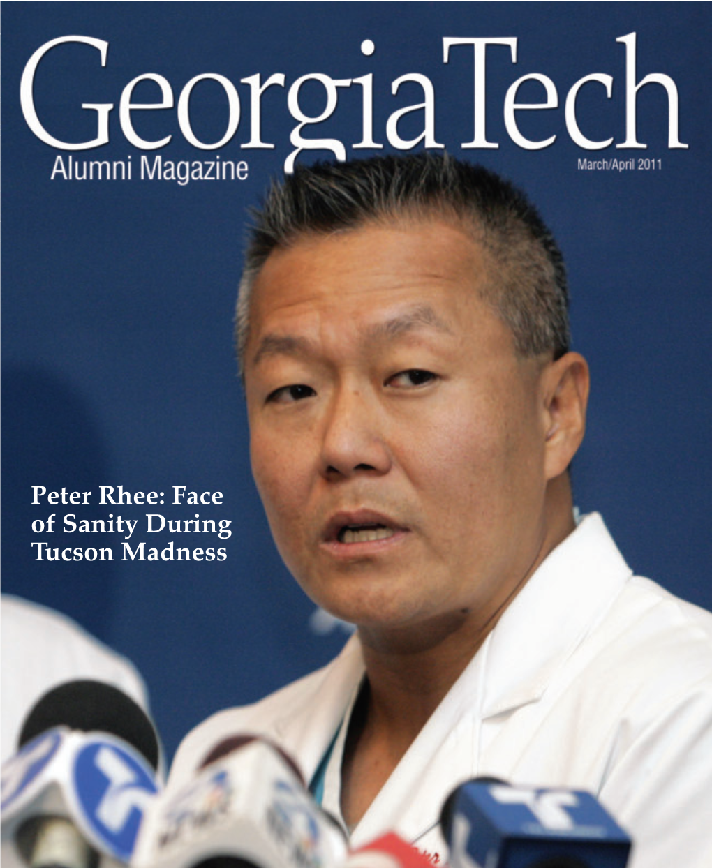 Peter Rhee: Face of Sanity During Madness Tucson Frontcover.Indd 1