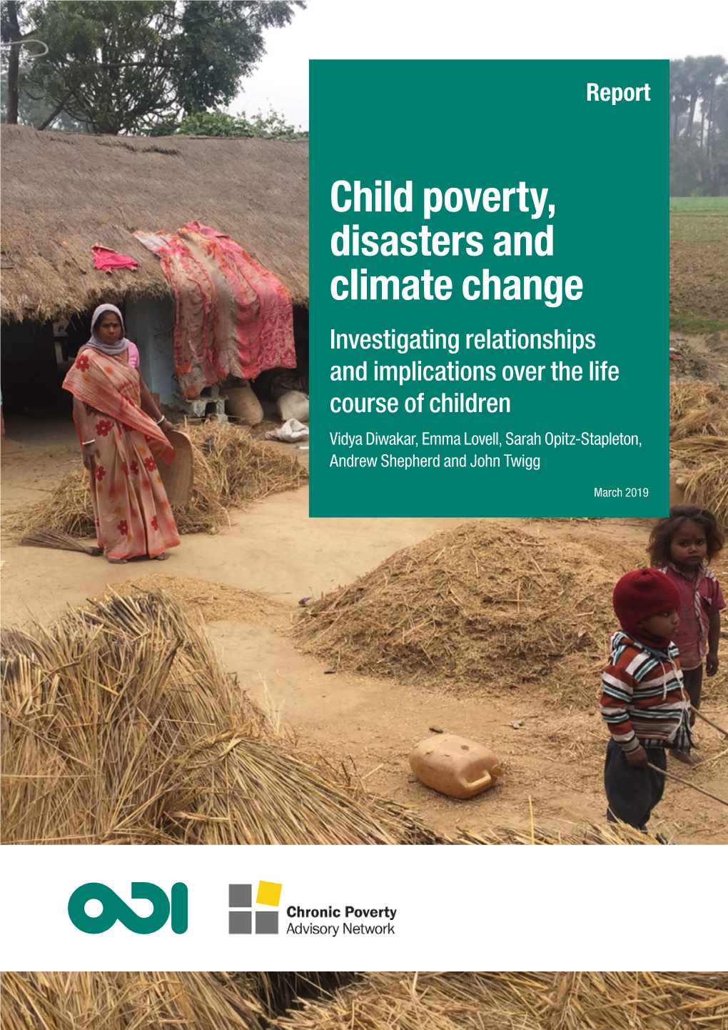 Child Poverty, Disasters and Climate Change