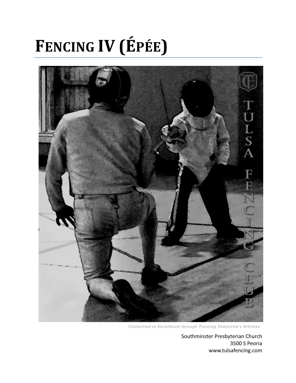Fencing Iv(Épée)