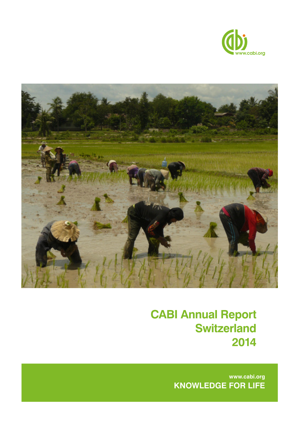 CABI Annual Report Switzerland 2014