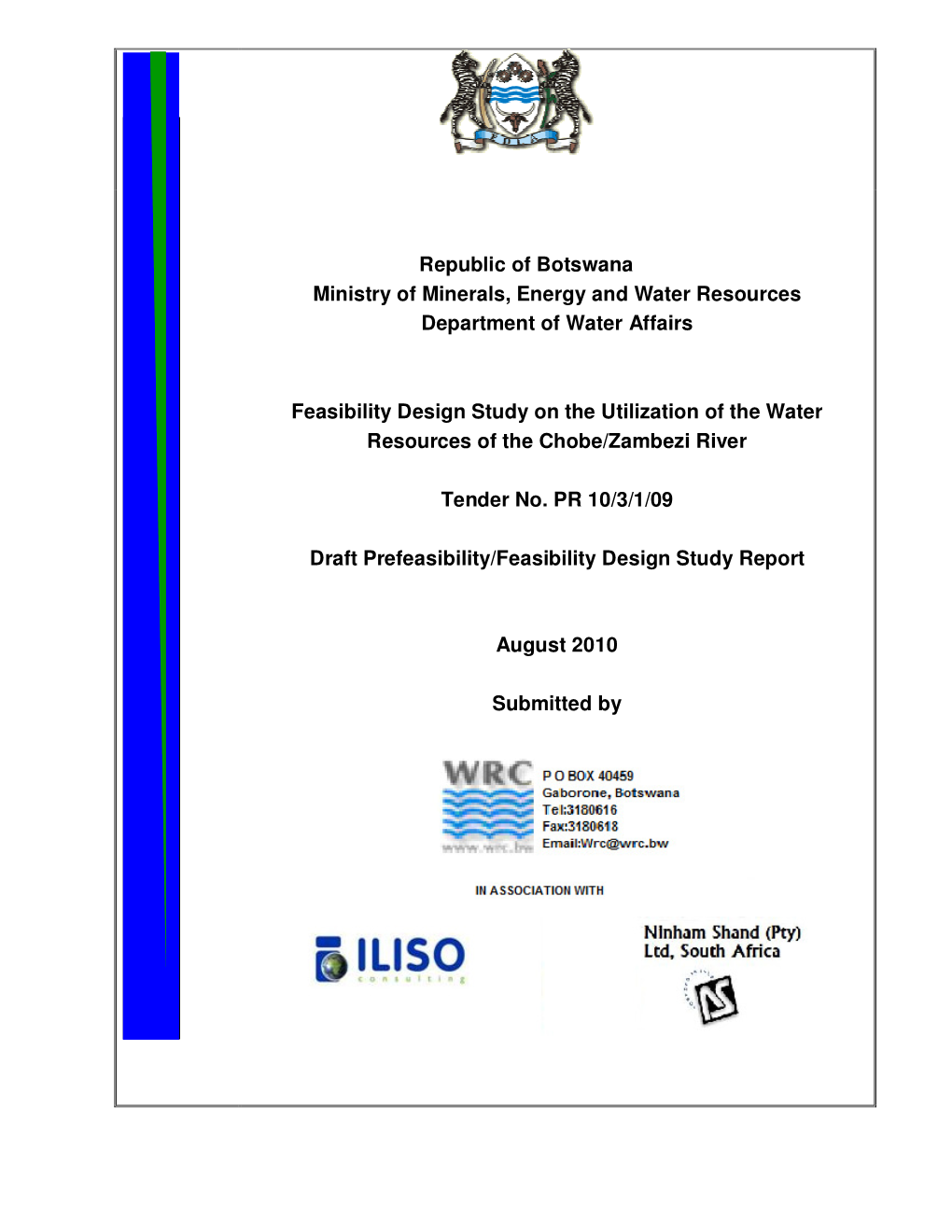 Prefeasibility Feasibility Report