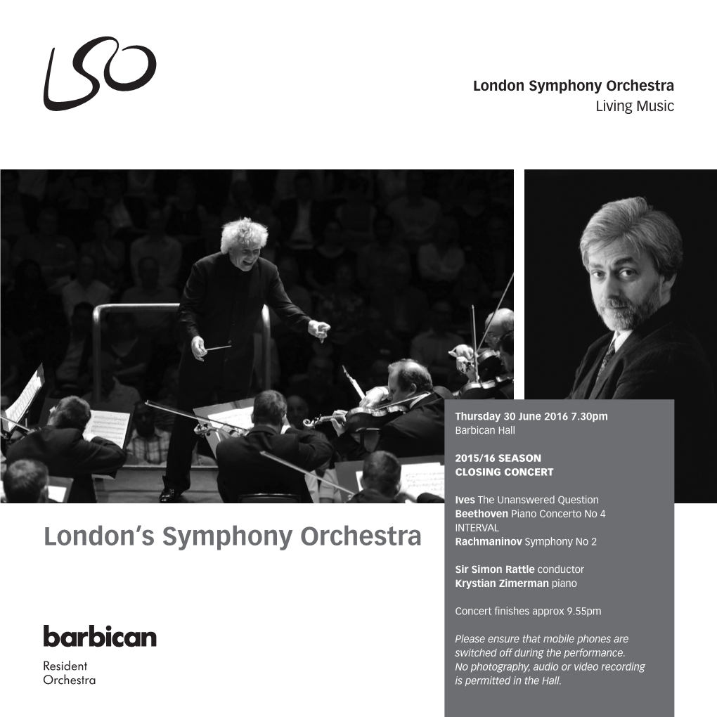 London's Symphony Orchestra