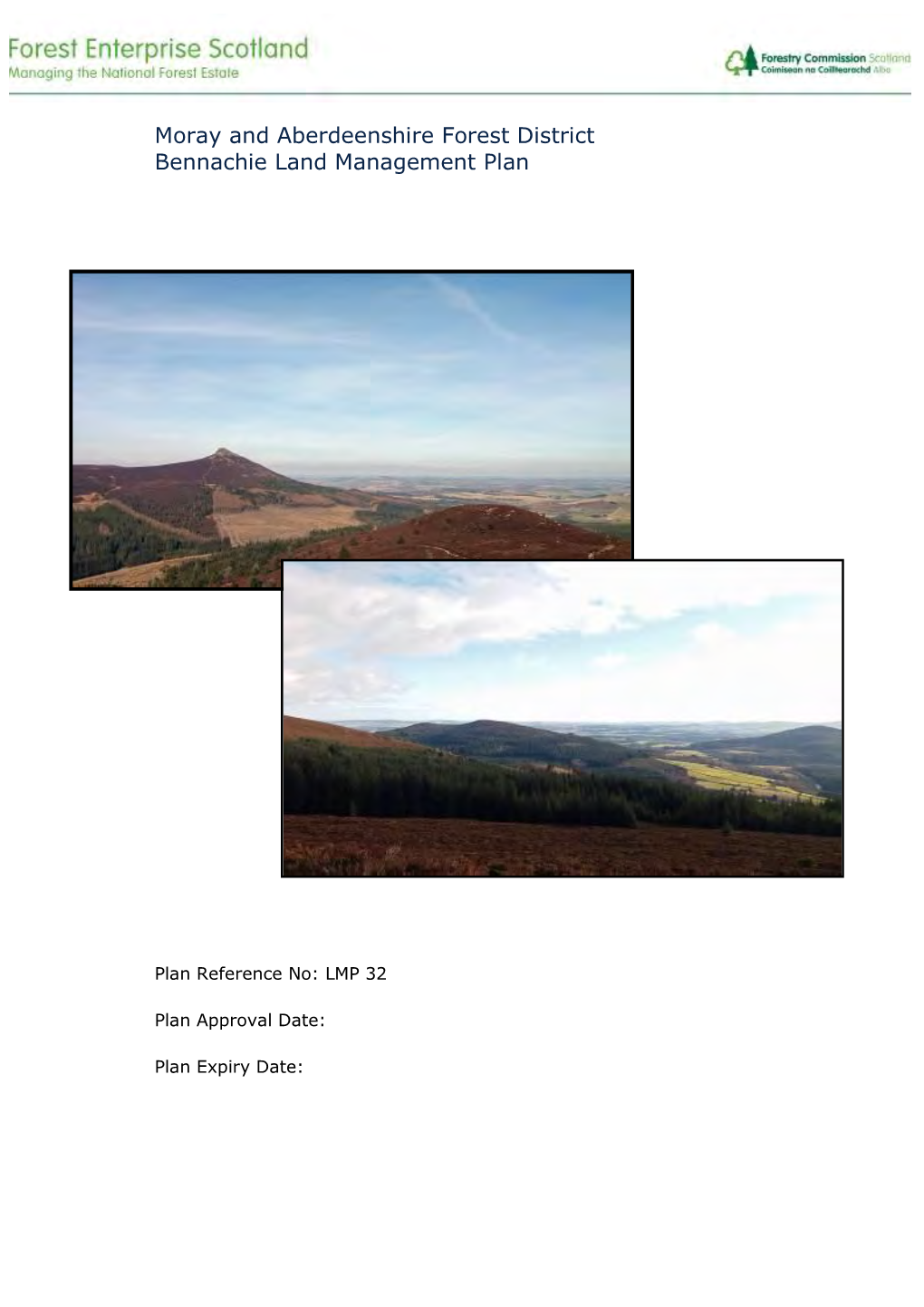 Bennachie Land Management Plan