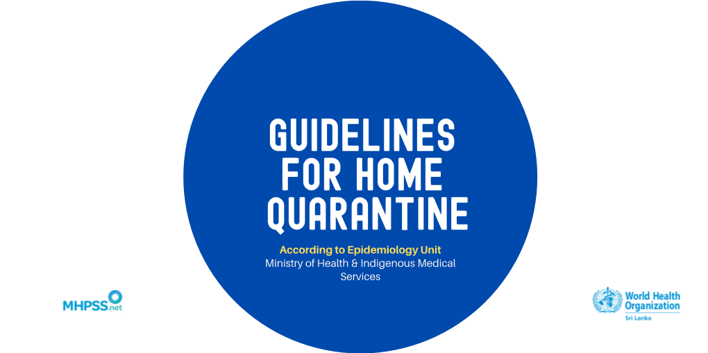 Guideline for Home Quarantine