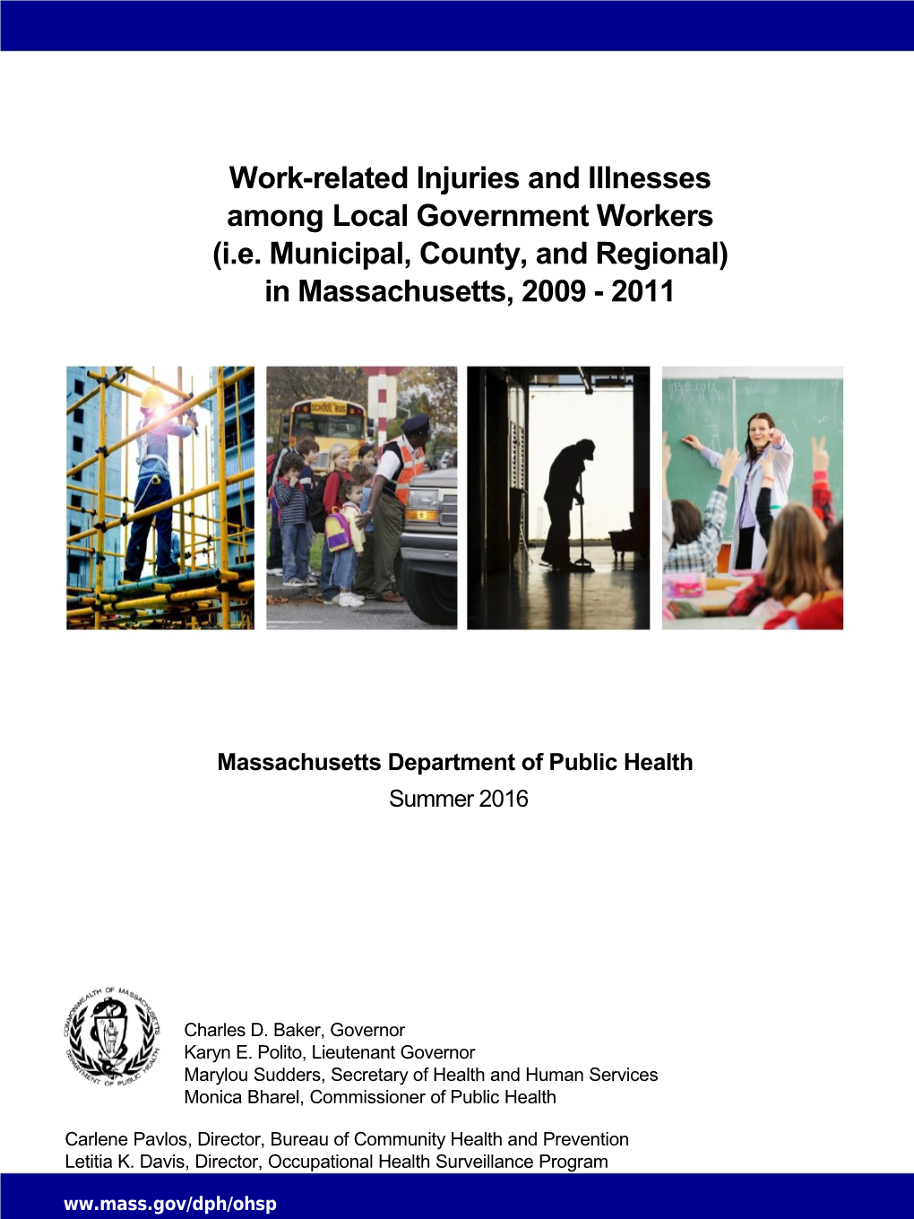 DPH Data Report - MA Local Government Worker Report