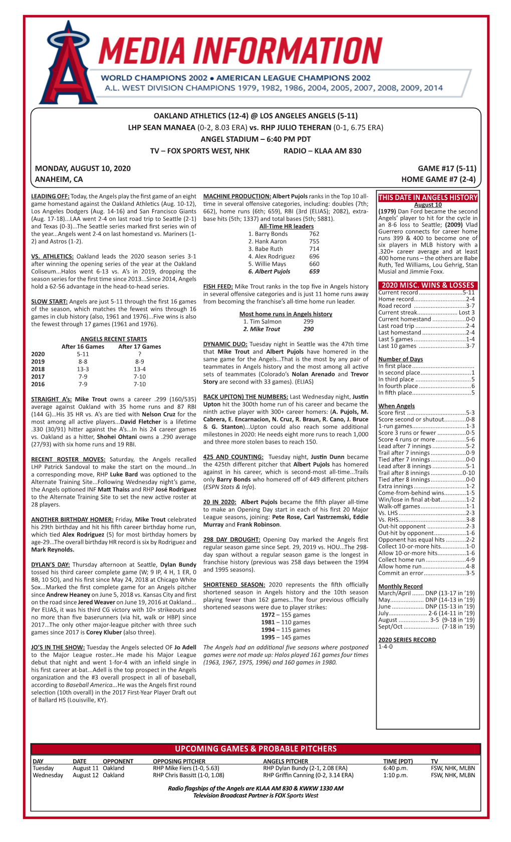08-10-2020 Angels Game Notes