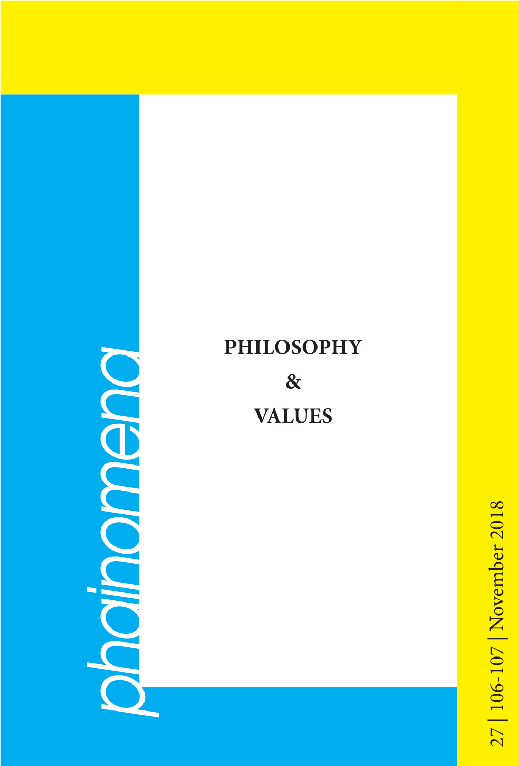 Philosophy & Values