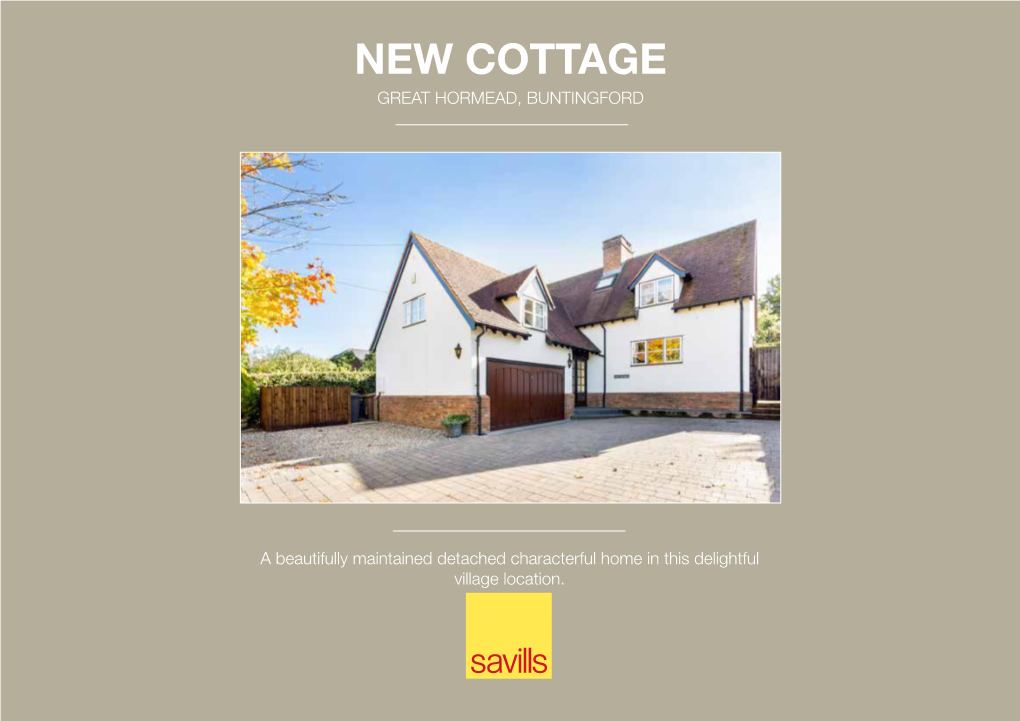 New Cottage Great Hormead, Buntingford