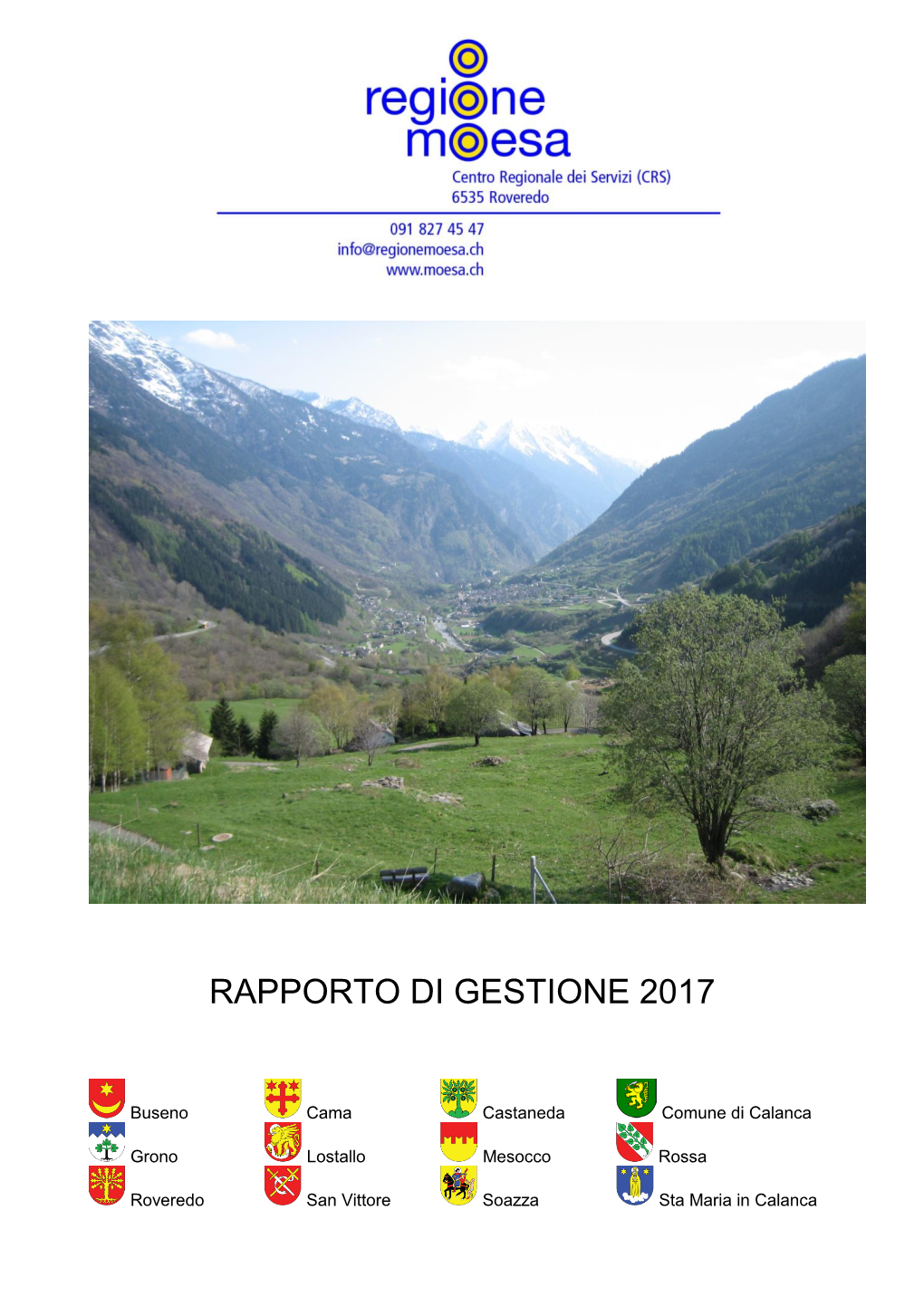 Rapporto Di Gestione 2017