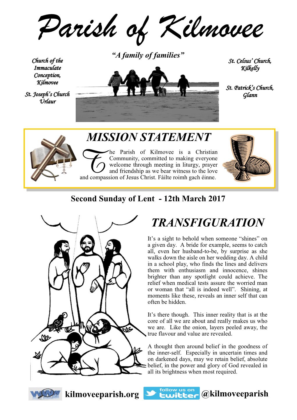 Mission Statement Transfiguration