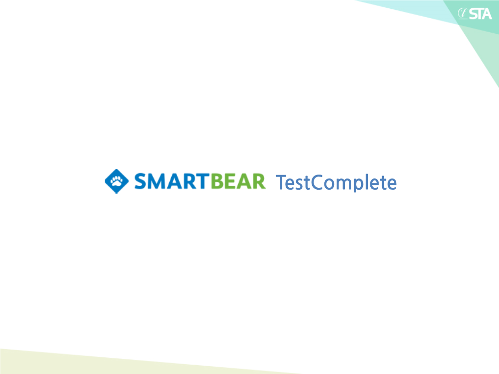 Testing & QA Testcomplete