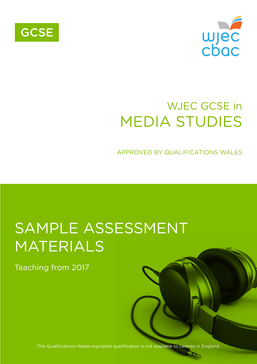 MEDIA STUDIES Sample Assessment Materials 1