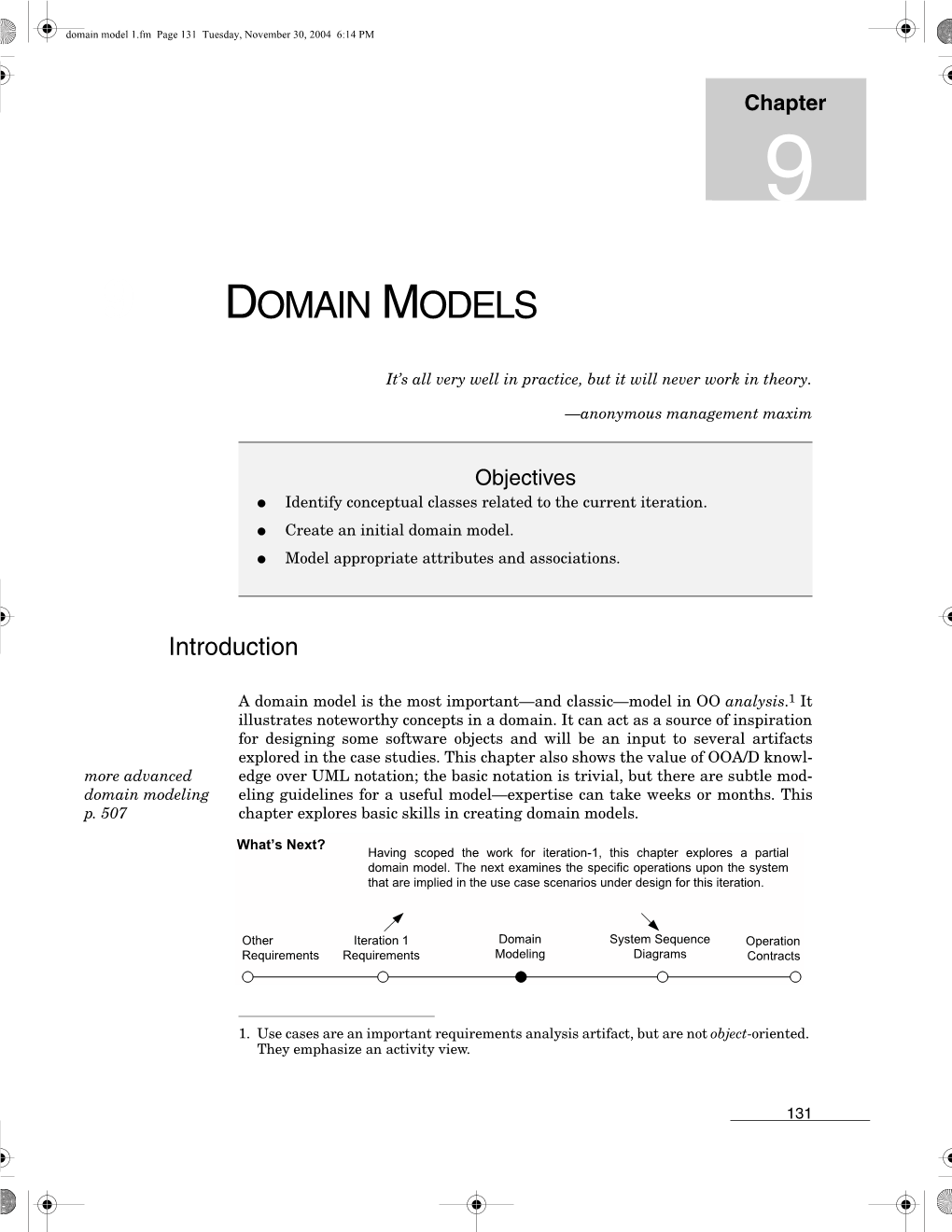 Domain Model 1.Fm Page 131 Tuesday, November 30, 2004 6:14 PM