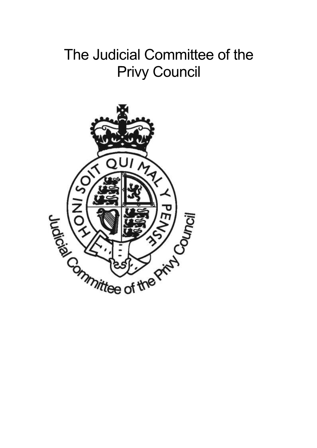 Beginners Guide to the Judicial Committee of the Privy Council