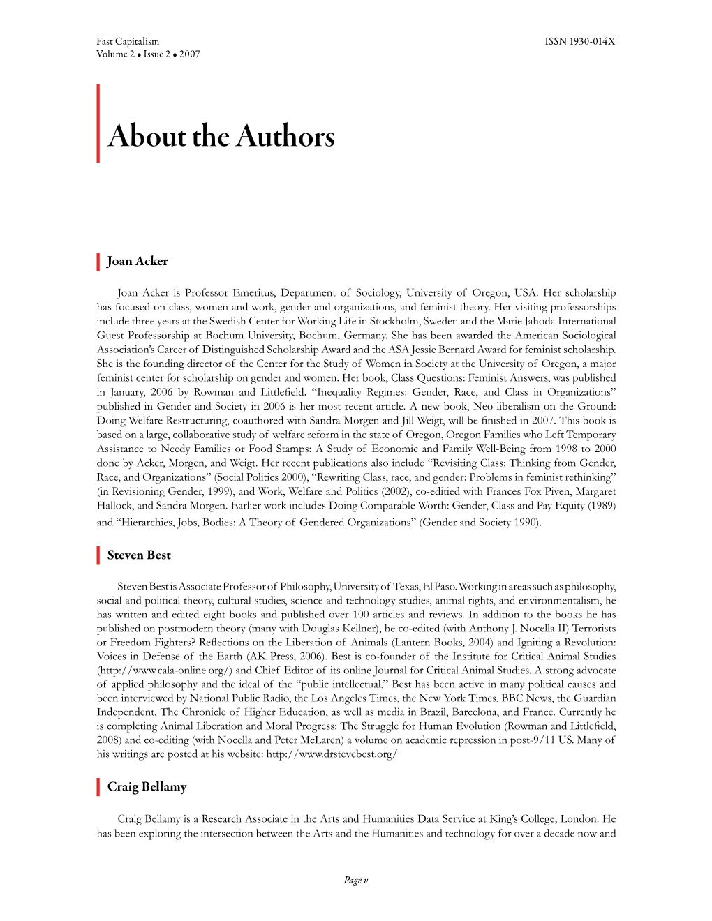 About the Authors