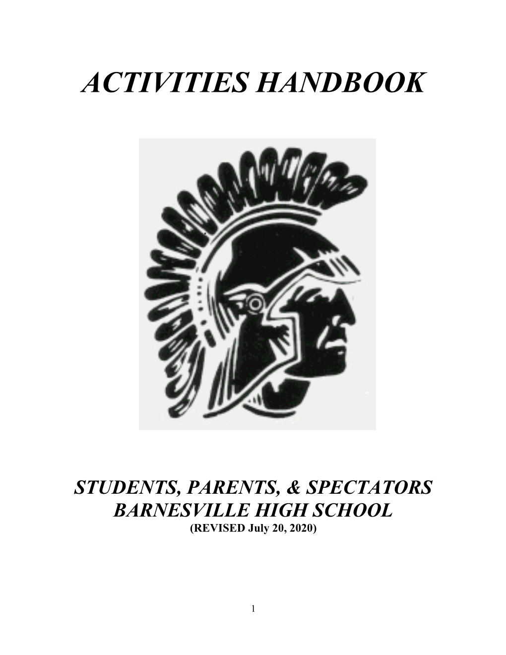 Activities Handbook