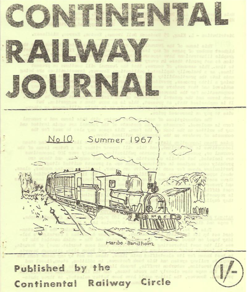 Continental Railway Journal