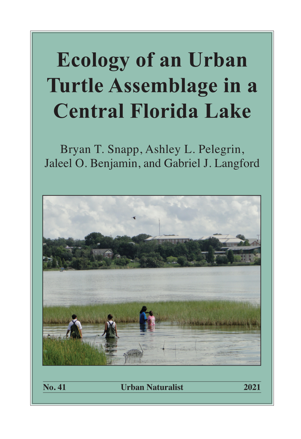 Ecology of an Urban Turtle Assemblage in a Central Florida Lake