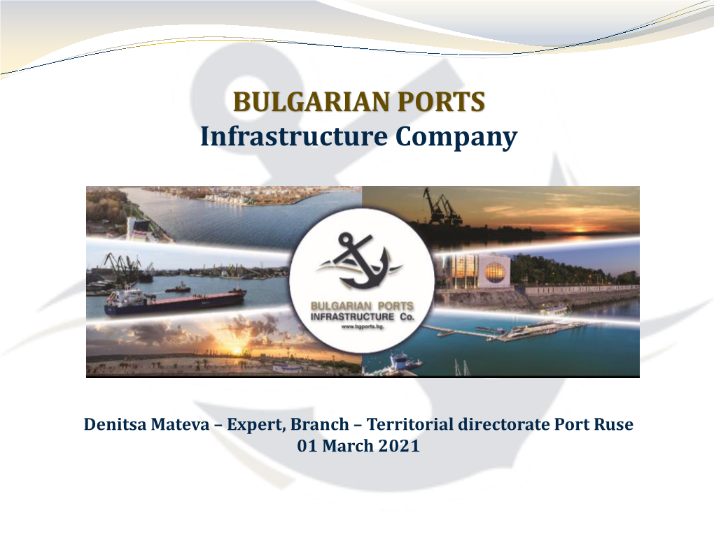 BULGARIAN PORTS Infrastructure Company
