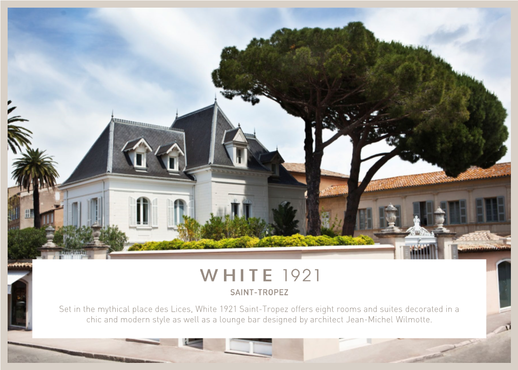 White 1921 Saint-Tropez Factsheet EN