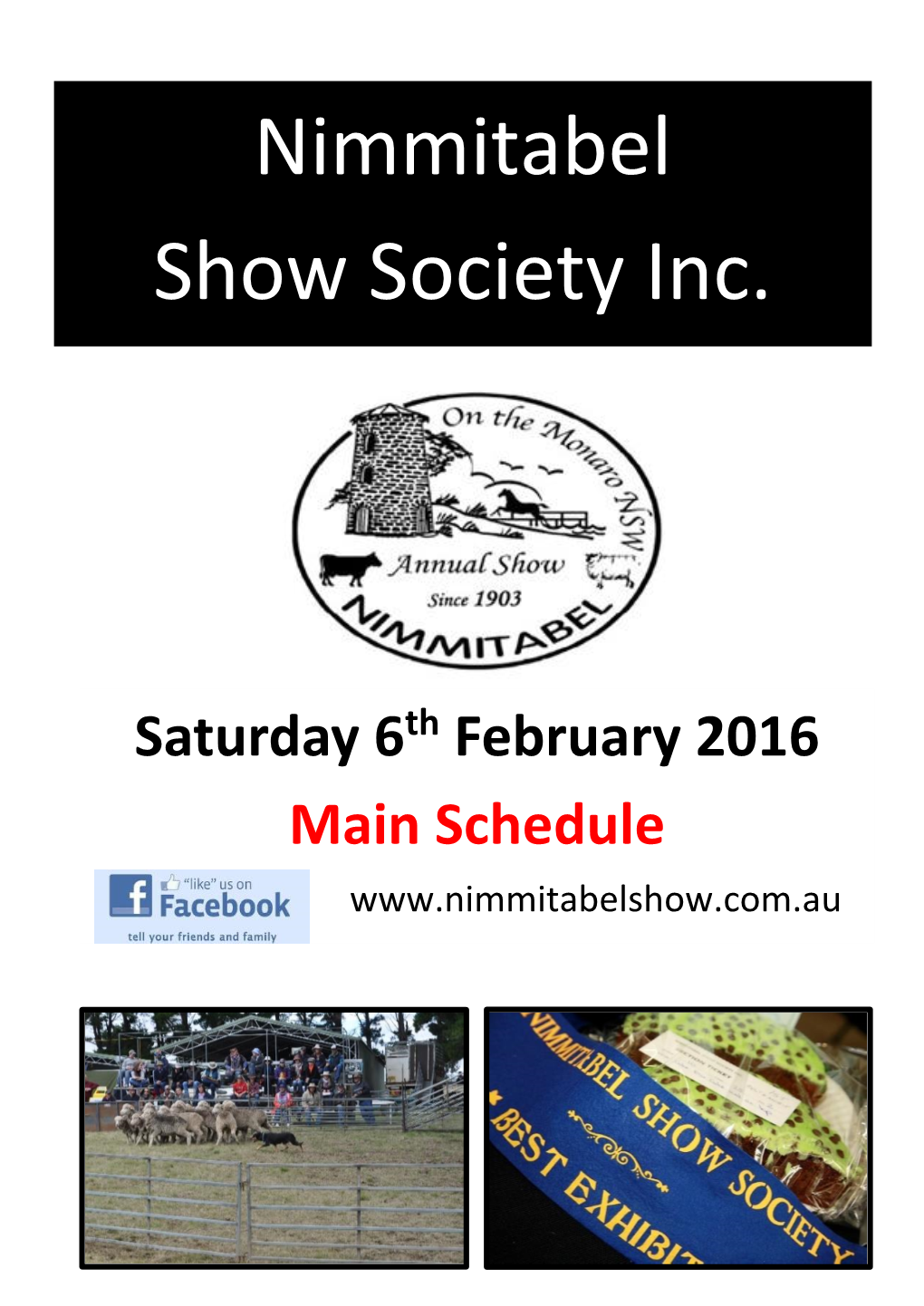 Nimmitabel Show Society Inc