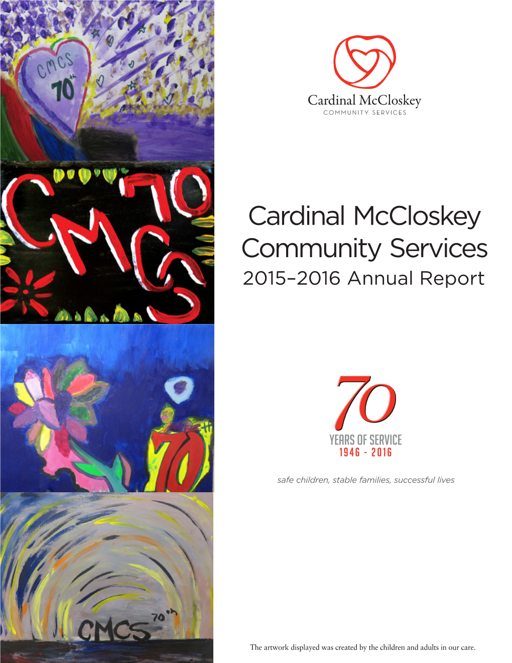 Cardinal Mccloskey Community Services 2015–2016 Annual Report