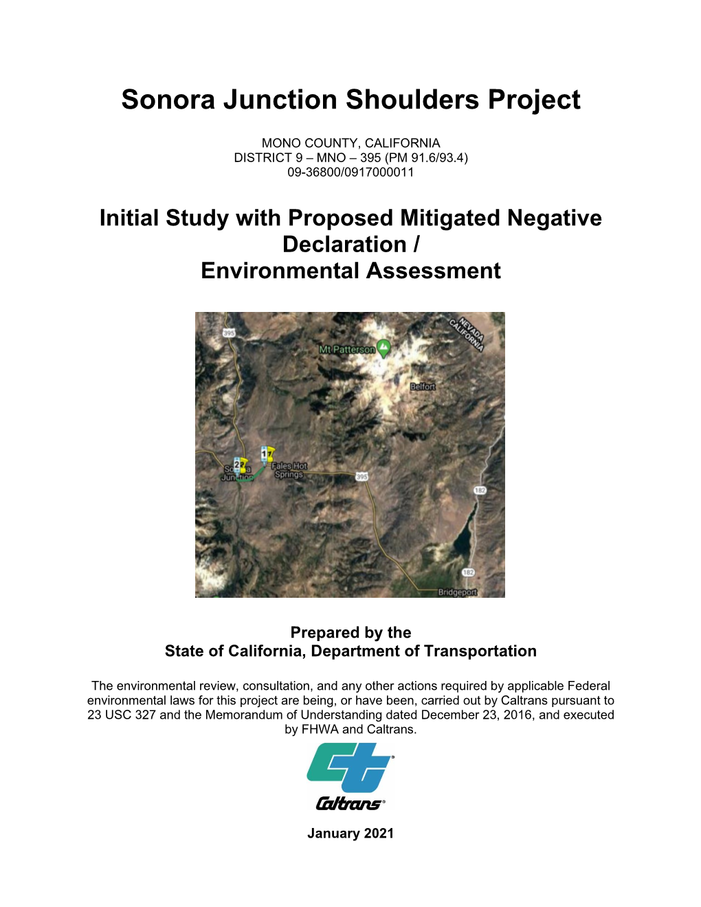 Sonora Junction Shoulders Project