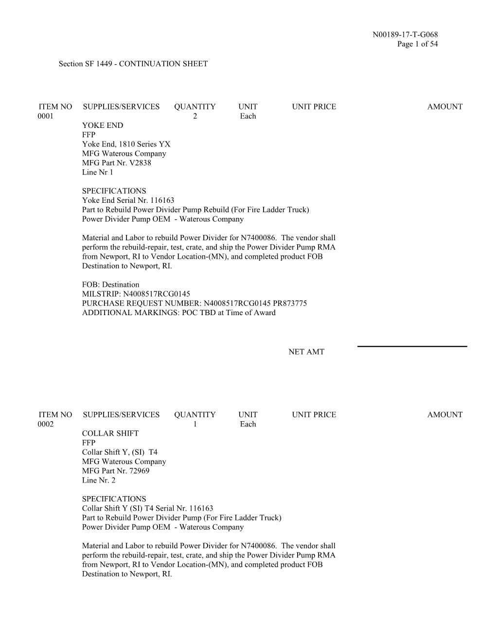 Inspection and Acceptance Terms s1