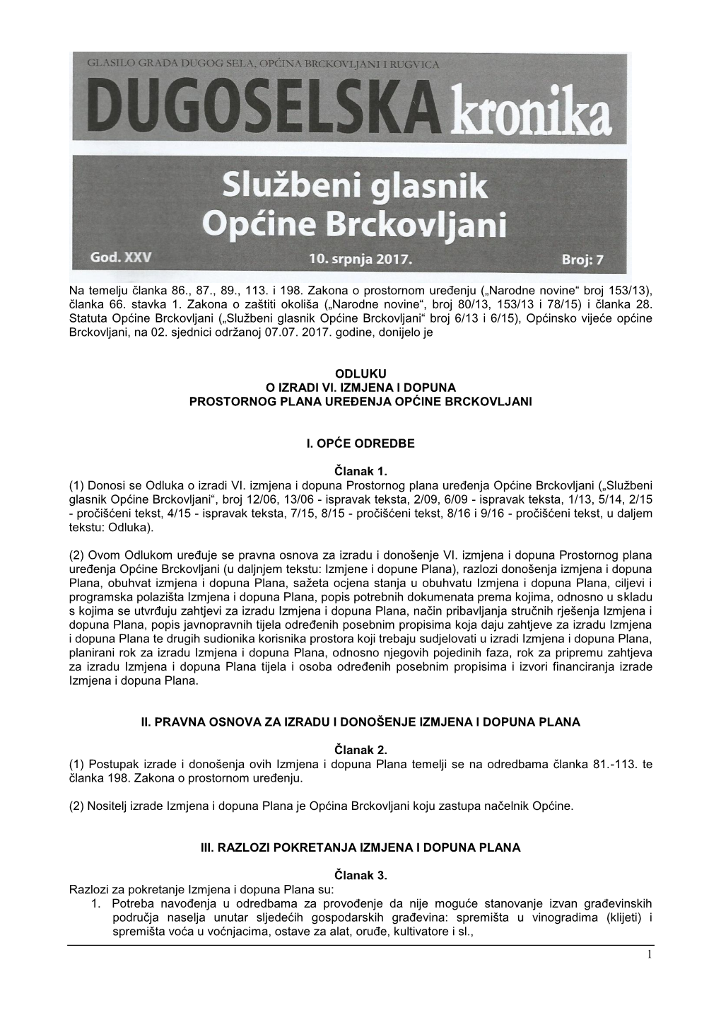 Na Temelju Članka 86., 87., 89., 113. I 198. Zakona O Prostornom Uređenju („Narodne Novine“ Broj 153/13), Članka 66