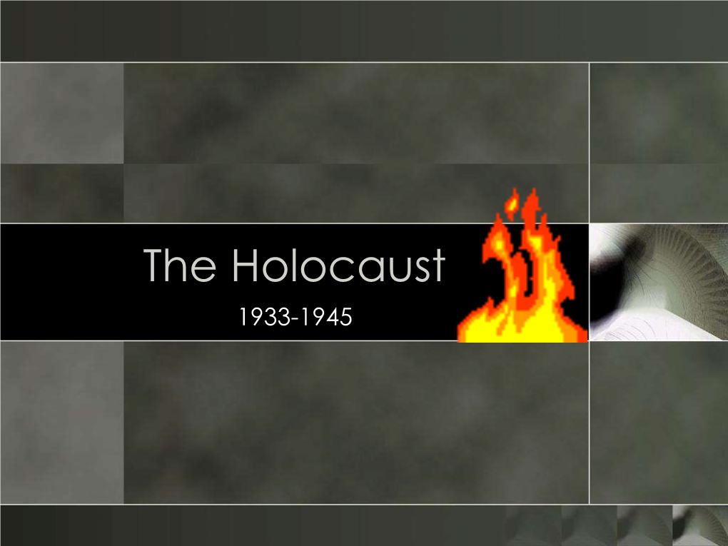 The Holocaust