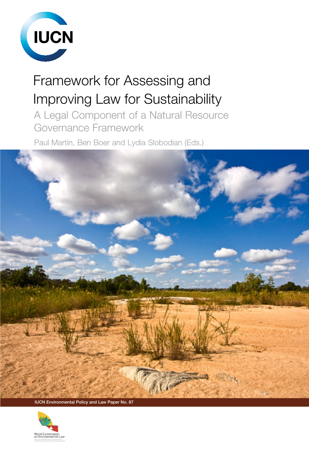 Framework for Assessing and Improving Law for Sustainability