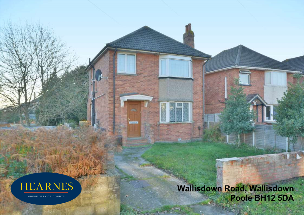 Wallisdown Road, Wallisdown Poole BH12 5DA