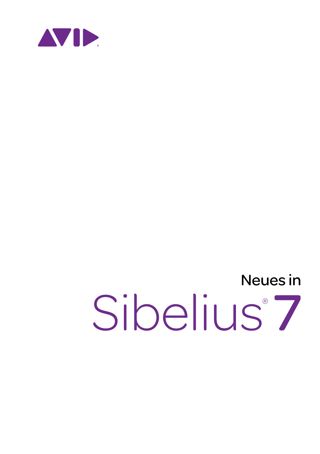 Neues in Sibelius 7 Einführung