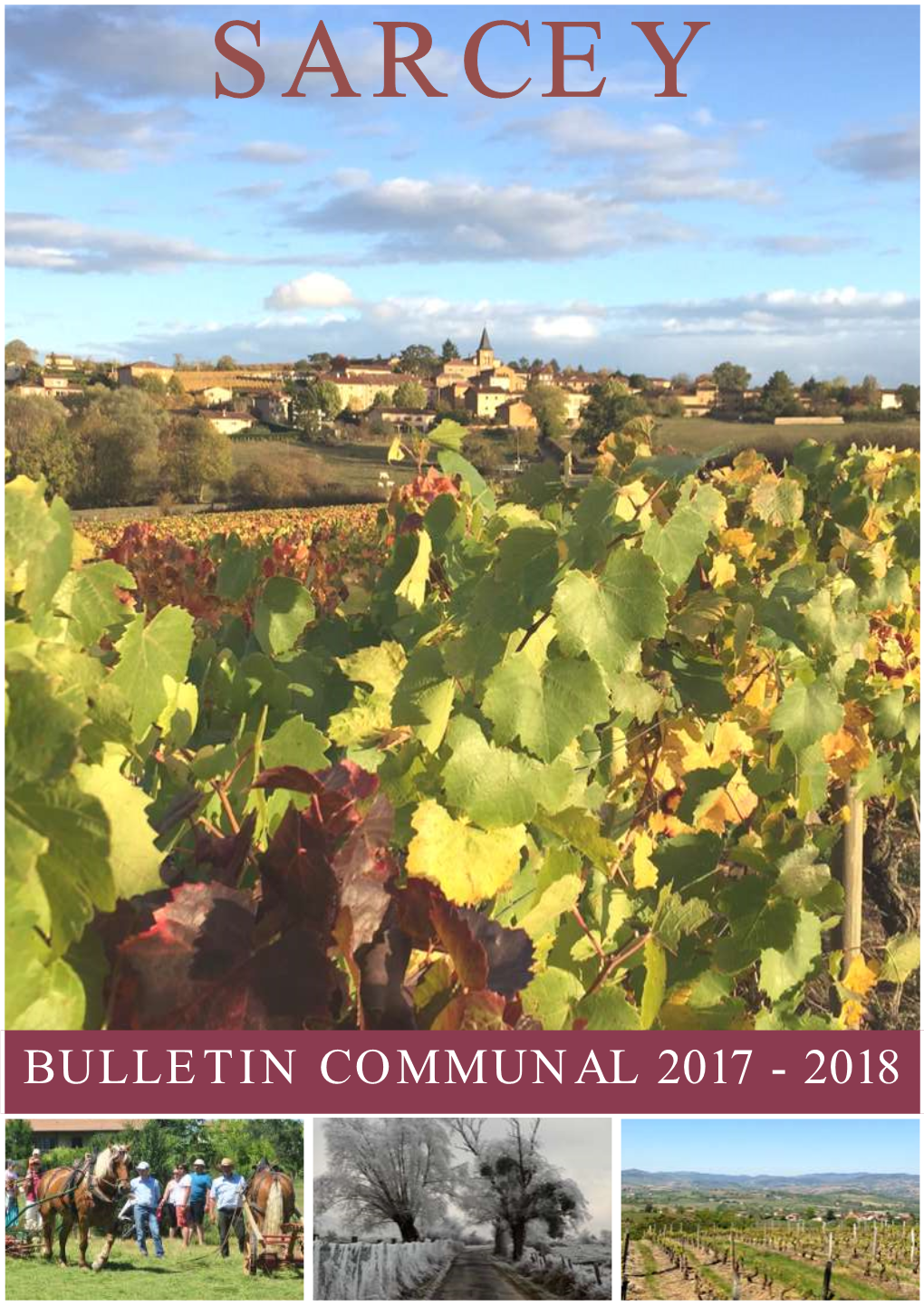 Bulletin Communal 2017 - 2018 Sommaire
