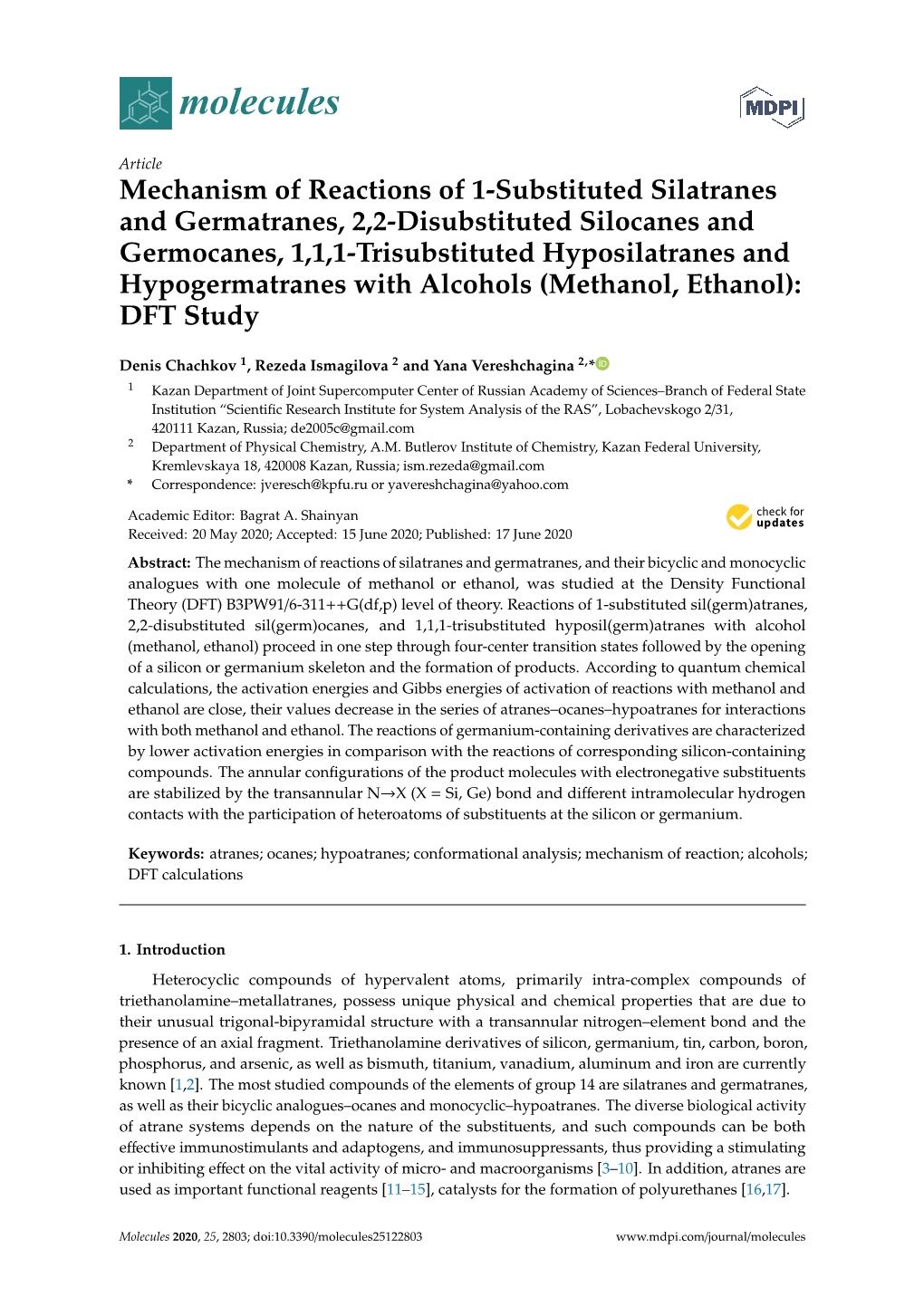 Mechanism of Reactions of 1-Substituted Silatranes And